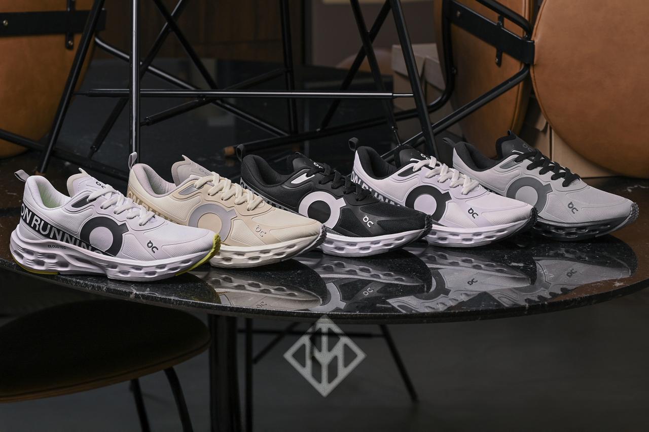 Tênis Running Masculino CloudTec Ultra Conforto com Amortecimento Branco/Preto