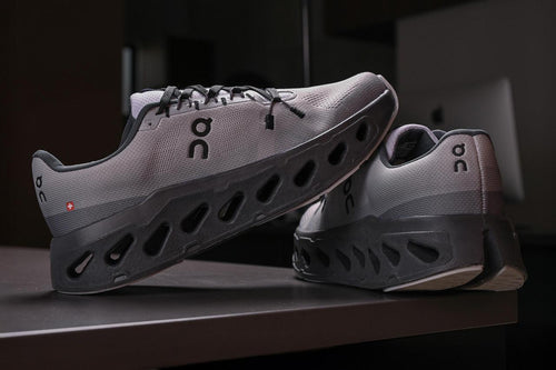 Tênis Esportivo Masculino Running cloudclipse Ultra Conforto com Solado Amortecedor Cinza/Grafite