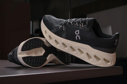 Tênis Esportivo Masculino Running cloudclipse Ultra Conforto com Solado Amortecedor Grafite/Verde