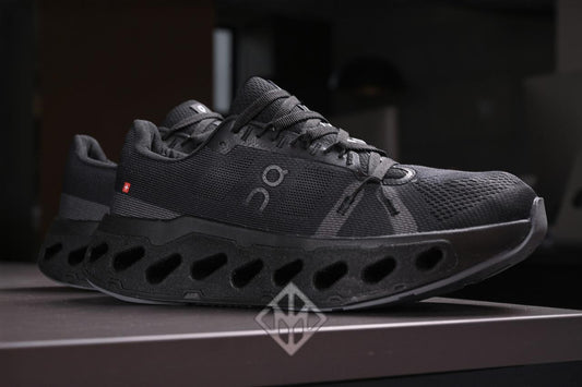 Tênis Esportivo Masculino Running cloudclipse Ultra Conforto com Solado Amortecedor All Black