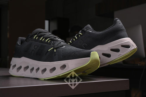 Tênis Esportivo Masculino Running cloudclipse Ultra Conforto com Solado Amortecedor Preto/Grafite/Verde