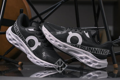 Tênis Running Masculino CloudTec Ultra Conforto com Amortecimento Branco/Preto