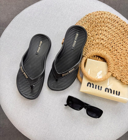 Chinelo Feminino Miu Miu Beach