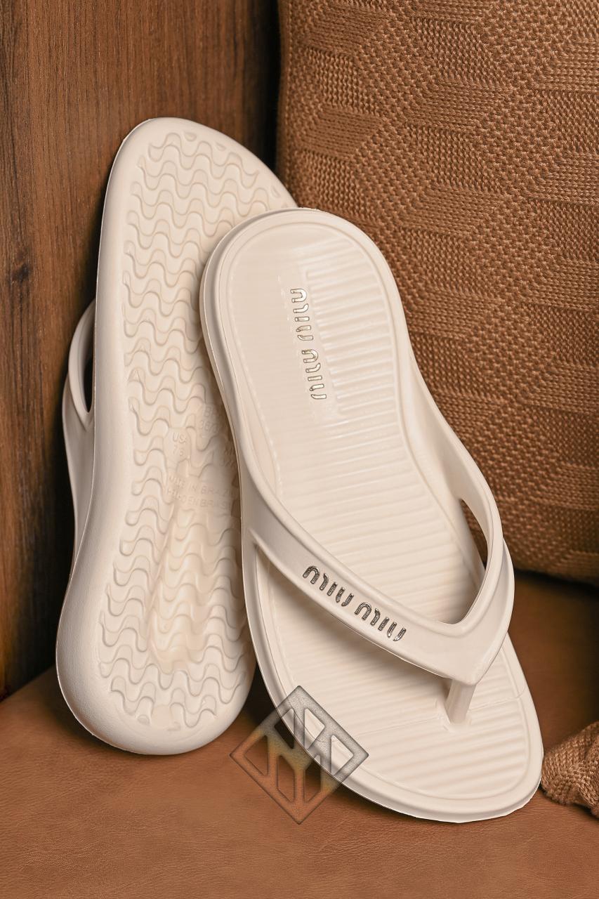 Chinelo Feminino Miu Miu Beach