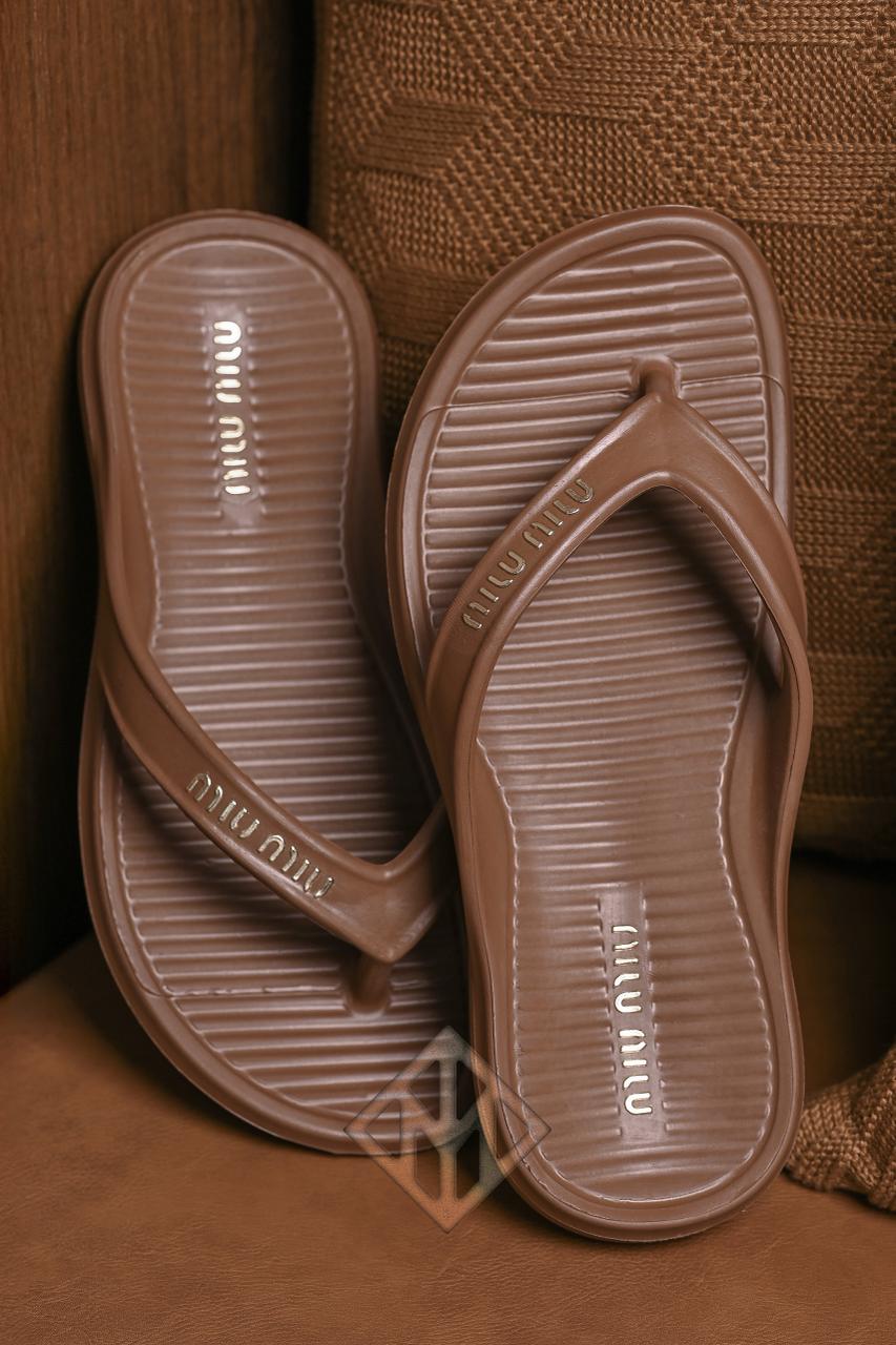 Chinelo Feminino Miu Miu Beach