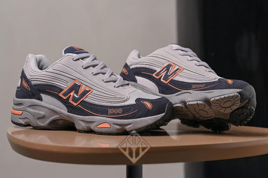 Tênis Masculino NB N1000 Cinza/Laranja