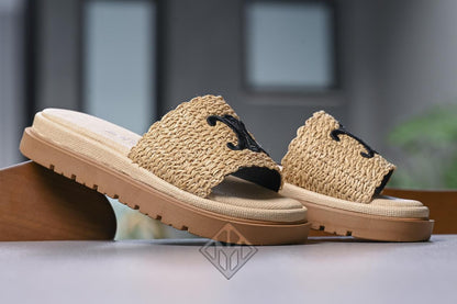 Papete Feminina Celine slide plataforma