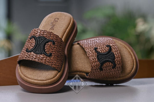 Papete Feminina Celine slide plataforma